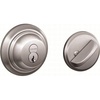 image:imageSchlage B60R6626 Schlage B60R6 Single Cylinder Keyed Entry Deadbolt with Full Size Interchangeable Core