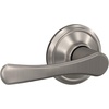 image:imageSchlage F10 VLA 619 Avila Door Lever Hall amp Closet Passage Lock Satin NickelSatin Nickel