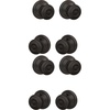 image:imageSchlage F40 GEO 622 ADD Georgian Door Knob with Addison Trim Bed amp Bath Privacy Lock Matte BlackAged Bronze