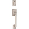 image:imageSchlage F58 CEN 619 Century Exterior Handleset with Deadbolt Satin Nickel Exterior Half OnlySatin Nickel