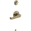 image:imageSchlage F59 ELA 605 Elan Interior Lever with Deadbolt Bright Brass Interior Half OnlyAntique Brass
