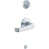 image:imageSchlage F59 ELA 605 Elan Interior Lever with Deadbolt Bright Brass Interior Half OnlyBrushed Chrome