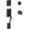 image:imageSchlage F62ADDAND Addison Collection Double Cylinder Entrance Handleset with A Aged Bronze