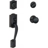 image:imageSchlage Lock Company F60CAM619PLY Schlage Camelot Active Door Handleset with Plymouth Interior Satin NickelAged Bronze