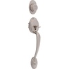 image:imageSchlage Lock Company F60PLY619ORB Plymouth Door Handle Set with Orbit Interior Satin NickelSatin Nickel