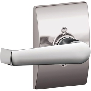 image:imageSCHLAGE F40 ELA 626 CEN Century Collection with Elan Privacy Lever Satin ChromeBright Chrome