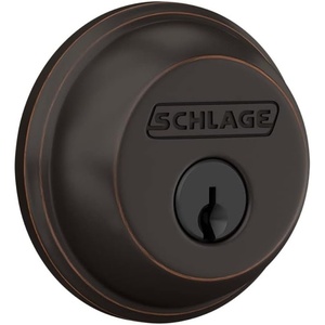 image:imageSchlage B60N605 Bright BrassAged Bronze