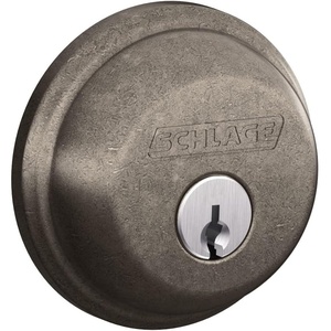 image:imageSchlage B60N605 Bright BrassDistressed Nickel