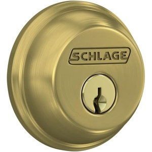 image:imageSchlage B60N605 Bright BrassSatin Brass