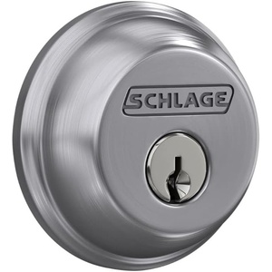 image:imageSchlage B60N605 Bright BrassSatin Chrome