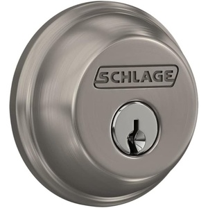 image:imageSchlage B60N605 Bright BrassSatin Nickel