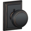 image:imageSCHLAGE Andover Passage Knob Andover Rose Satin Nickel 28 x 28 x 24 inches  FA10AND619F10AND619ANDAged Bronze