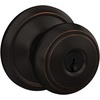 image:imageSCHLAGE Andover Passage Knob Andover Rose Satin Nickel 28 x 28 x 24 inches  FA10AND619F10AND619ANDAged Bronze