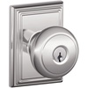 image:imageSCHLAGE Andover Passage Knob Andover Rose Satin Nickel 28 x 28 x 24 inches  FA10AND619F10AND619ANDBright Chrome