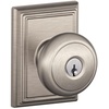 image:imageSCHLAGE Andover Passage Knob Andover Rose Satin Nickel 28 x 28 x 24 inches  FA10AND619F10AND619ANDSatin Nickel