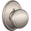 image:imageSCHLAGE Andover Passage Knob Andover Rose Satin Nickel 28 x 28 x 24 inches  FA10AND619F10AND619ANDSatin Nickel