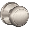 image:imageSCHLAGE Andover Passage Knob Andover Rose Satin Nickel 28 x 28 x 24 inches  FA10AND619F10AND619ANDSatin Nickel