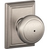 image:imageSCHLAGE Andover Passage Knob Andover Rose Satin Nickel 28 x 28 x 24 inches  FA10AND619F10AND619ANDSatin Nickel