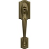 image:imageSCHLAGE Camelot Front Entry Handle Accent RightHanded Interior Lever Antique Brass FE285 CAM 609 ACC RH