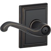 image:imageSCHLAGE F10FLA716ADD Addison Collection Flair Passage Lever Aged BronzeAged Bronze