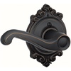 image:imageSCHLAGE F51A FLA 608 Flair Lever Keyed Entry Lock Satin BrassAged Bronze