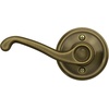 image:imageSCHLAGE F51A FLA 608 Flair Lever Keyed Entry Lock Satin BrassAntique Brass