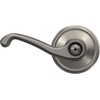 image:imageSCHLAGE F51A FLA 608 Flair Lever Keyed Entry Lock Satin BrassSatin Nickel