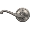image:imageSCHLAGE F51A FLA 608 Flair Lever Keyed Entry Lock Satin BrassSatin Nickel