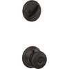 image:imageSCHLAGE FB50NVGEO716 Georgian Entry Deadbolt Lock Aged BronzeAged Bronze
