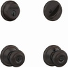 image:imageSCHLAGE FB50NVGEO716 Georgian Entry Deadbolt Lock Aged BronzeAged Bronze