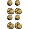 image:imageSCHLAGE FB50NVGEO716 Georgian Entry Deadbolt Lock Aged BronzeBrass