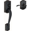 image:imageSCHLAGE FE285 622 Acc CAM LH Lower Half Handleset Camelot Interior Trim Matte BlackAged Bronze