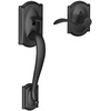 image:imageSCHLAGE FE285 622 Acc CAM LH Lower Half Handleset Camelot Interior Trim Matte BlackMatte Black