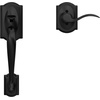 image:imageSCHLAGE FE285 622 Acc CAM LH Lower Half Handleset Camelot Interior Trim Matte BlackMatte Black