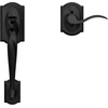 image:imageSCHLAGE FE285 622 Acc CAM LH Lower Half Handleset Camelot Interior Trim Matte BlackMatte Black