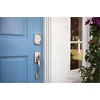 image:imageSCHLAGE FE285 622 Acc CAM LH Lower Half Handleset Camelot Interior Trim Matte BlackSatin Nickel
