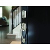 image:imageSCHLAGE FE285 622 Acc CAM LH Lower Half Handleset Camelot Interior Trim Matte BlackSatin Nickel