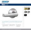 image:imageSCHLAGE Lever NonTurning Lock Bright Brass F170 ELA 605Brushed Chrome