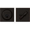 image:imageSCHLAGE Lock Company Single Cylinder Deadbolt with Collins Trim Aged Bronze B60 N COL 716