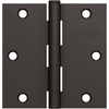 image:imageSchlage 35 Door Hinge with 58 Radius Round Corner in Black Stainless 3PackAged Bronze