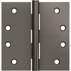 image:imageSchlage 35 Door Hinge with 58 Radius Round Corner in Black Stainless 3PackBlack Stainless