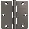 image:imageSchlage 35 Door Hinge with 58 Radius Round Corner in Black Stainless 3PackBlack Stainless