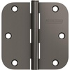 image:imageSchlage 35 Door Hinge with 58 Radius Round Corner in Black Stainless 3PackBlack Stainless