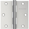 image:imageSchlage 35 Door Hinge with 58 Radius Round Corner in Black Stainless 3PackBright Chrome