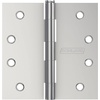 image:imageSchlage 35 Door Hinge with 58 Radius Round Corner in Black Stainless 3PackBright Chrome