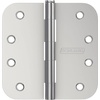 image:imageSchlage 35 Door Hinge with 58 Radius Round Corner in Black Stainless 3PackBright Chrome