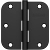 image:imageSchlage 35 Door Hinge with 58 Radius Round Corner in Black Stainless 3PackMatte Black