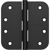 image:imageSchlage 35 Door Hinge with 58 Radius Round Corner in Black Stainless 3PackMatte Black