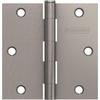 image:imageSchlage 35 Door Hinge with 58 Radius Round Corner in Black Stainless 3PackSatin Nickel