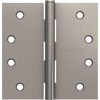 image:imageSchlage 35 Door Hinge with 58 Radius Round Corner in Black Stainless 3PackSatin Nickel